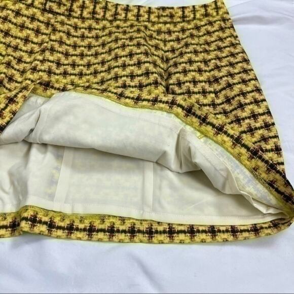 Nordstrom Club Monaco Pleated Front Career Office Skirt NWOT‎ Size 12 - Picture 5 of 9